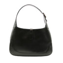 GUCCI – Black leather "Jackie" handbag