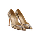 GIANVITO ROSSI – Escarpins python à talon aiguille