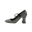 MIU MIU – Glitter-heeled Mary Janes