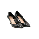 DIOR – Escarpins en cuir verni noir