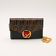 Wallet on chain Zucca en cuir KAN I F noir et marron