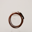 Bracelet Behapi Double Tour en cuir Swift Gold