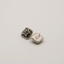 Boucles d'oreilles carré motif étoile logo CC strass