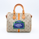 Sac Speedy Bandoulière en toile Monopaname écru