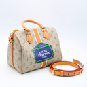 Sac Speedy Bandoulière en toile Monopaname écru