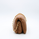 Goya Puffer bag in shiny oak Nappa leather