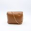 Sac Goya Puffer en cuir Nappa brillant chêne