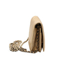 CHANEL – Chevron Gold Lambskin Wallet On Chain (WOC)