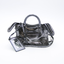Sac Nano City en tissu effet métallisé