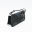 Sac D-Trick en toile oblique et cuir noir