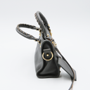 Sac Nano City en cuir gris