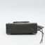 Sac Nano City en cuir gris