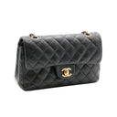 CHANEL – Timeless Classic 24 cm in black lambskin & gold metal