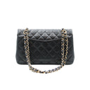 CHANEL – Timeless Classic 24 cm in black lambskin & gold metal