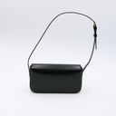 Claude black leather bag