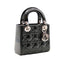 DIOR – Sac Lady Dior Mini en cuir vernis noir