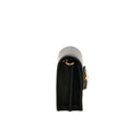 CELINE – Triomphe card holder in black calfskin