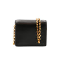 CELINE – Triomphe card holder in black calfskin