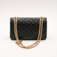 Sac 2.55 réédition en cuir vieilli noir