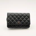 2.55 Reissue Chain Wallet in Leather and Ruthenium