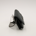 2.55 Reissue Chain Wallet in Leather and Ruthenium