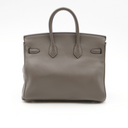 Birkin 25 bag in Etoupe Swift calfskin