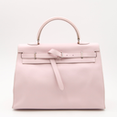 Kelly Flat 35 bag in lilac Swift leather