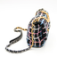 Sac Chanel 19 en tweed noir, ciel et rose