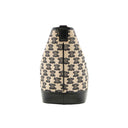 CELINE – Sac bucket en toile Triomphe et cuir noir