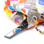Sac Timeless Coco Color Flap en nylon multicolore