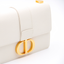 Sac 30 Montaigne en cuir grainé latte