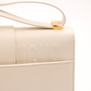 30 Montaigne bag in latte grained leather
