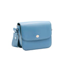 LORO PIANA – Sac crossbody cuir bleu ciel