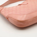 Pink pale GG Monogram canvas Jackie bag