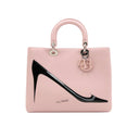 DIOR – Lady Dior GM Andy Warhol Pump – Powder pink lambskin