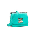 LOUIS VUITTON – Twist PM – Cuir Épi turquoise