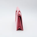 J.W. Anderson Small Moon pink leather clutch bag