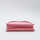 J.W. Anderson Small Moon pink leather clutch bag