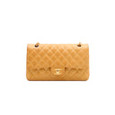 CHANEL – Timeless Classique Jumbo – Cuir d’agneau matelassé camel