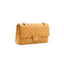 CHANEL – Timeless Classique Jumbo – Cuir d’agneau matelassé camel