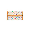 LOUIS VUITTON – Portefeuille Porte-Trésor – Toile Monogram Multicolore blanc
