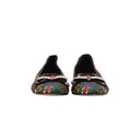 DIOR – Ballerines Imprimé Tropical & Nœud Gros-Grain – Taille 37
