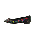 DIOR – Ballerines Imprimé Tropical & Nœud Gros-Grain – Taille 37