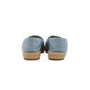 GUCCI – Espadrilles Marmont Cuir Matelassé Bleu Ciel – Taille 37,5