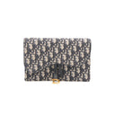 DIOR – Saddle WOC – Toile Oblique bleu marine