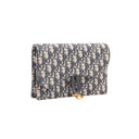 DIOR – Saddle WOC – Toile Oblique bleu marine