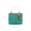 DIOR – Mini Lady Dior Vintage – Reps turquoise