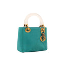 DIOR – Mini Lady Dior Vintage – Reps turquoise