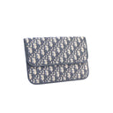 DIOR – Pochette – Toile Oblique bleu marine