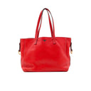 DIOR – D-Bee Shopper Bag – Cuir grainé rouge